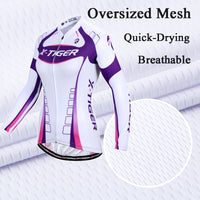 Women’s Full Sleeve Cycling Kit Spring & Autumn Jersey Suit